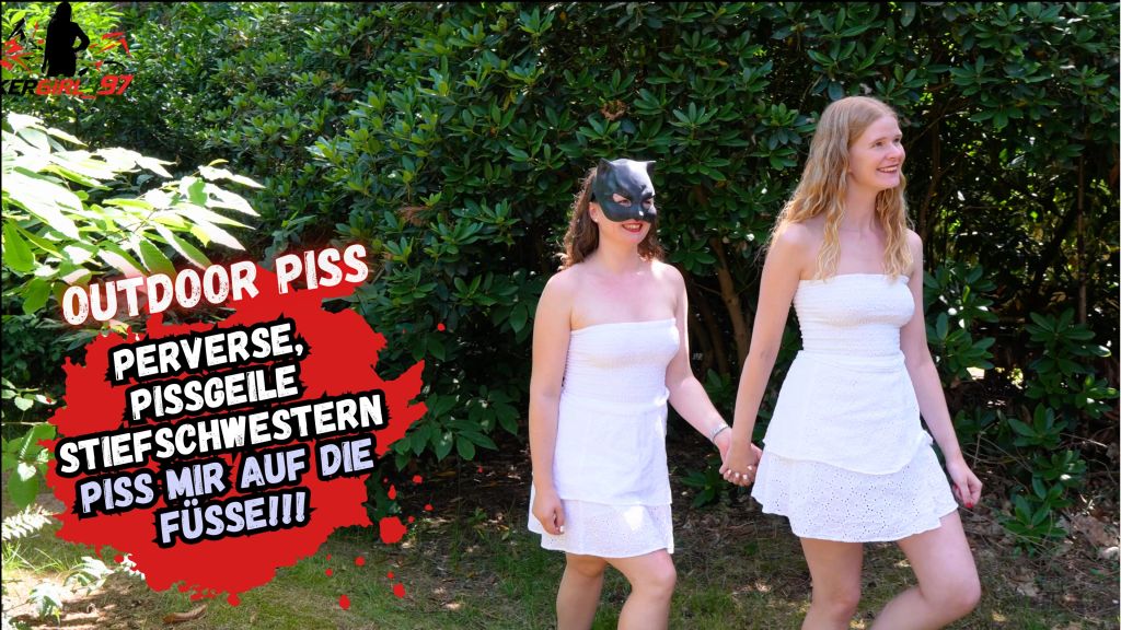 Unschuldige Teen Stiefschwestern Pissen sich auf die Füße! Unschuldige Teen Stiefschwestern Pissen sich auf die Füße!