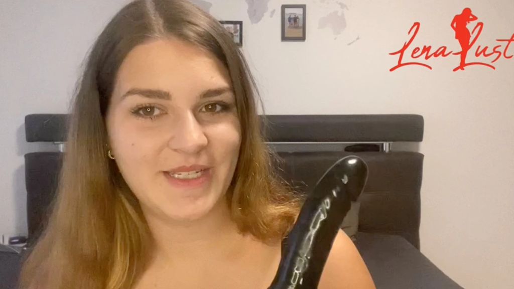 Big Black Cock - Dildo verwöhnt mich Big Black Cock - Dildo verwöhnt mich