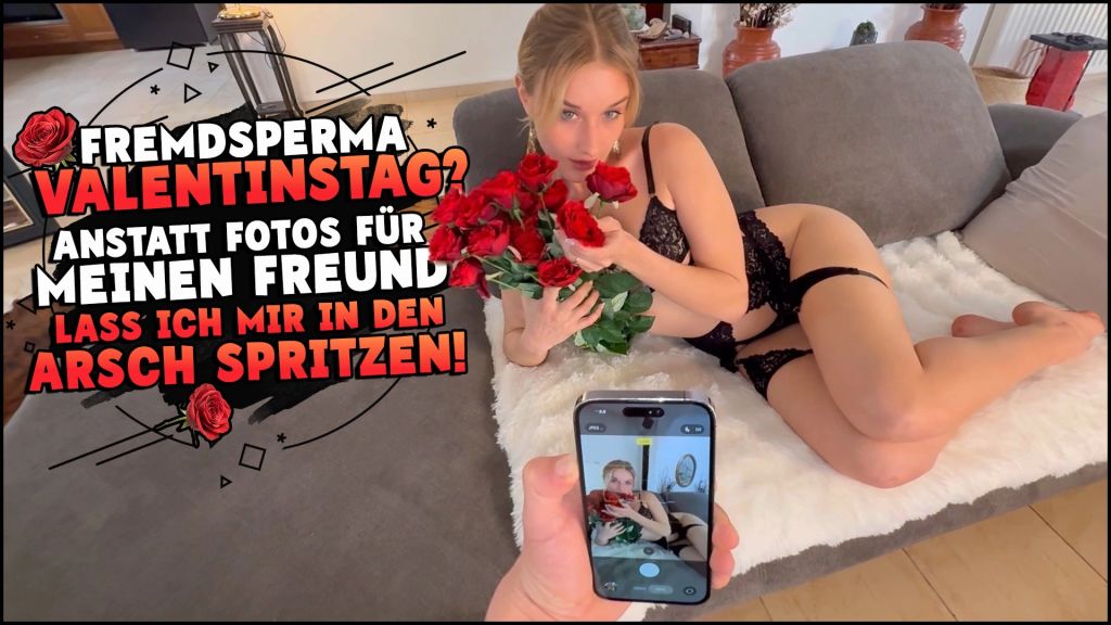 FREMDSPERMA VALENTINSTAG? ANALCREAMPIE STATT FOTO SHOOTING! FREMDSPERMA VALENTINSTAG? ANALCREAMPIE STATT FOTO SHOOTING!