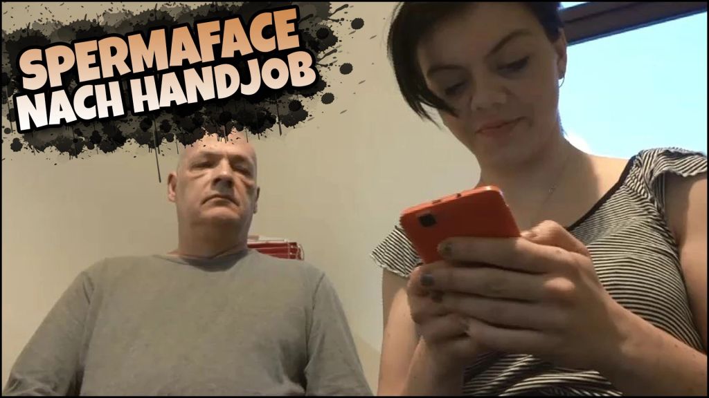Spermaface nach Handjob Spermaface nach Handjob
