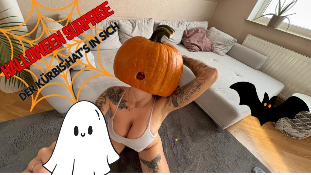 Halloween Surprise – Der Kürbis hat’s in sich 😈🎃 Halloween Surprise – Der Kürbis hat’s in sich 😈🎃