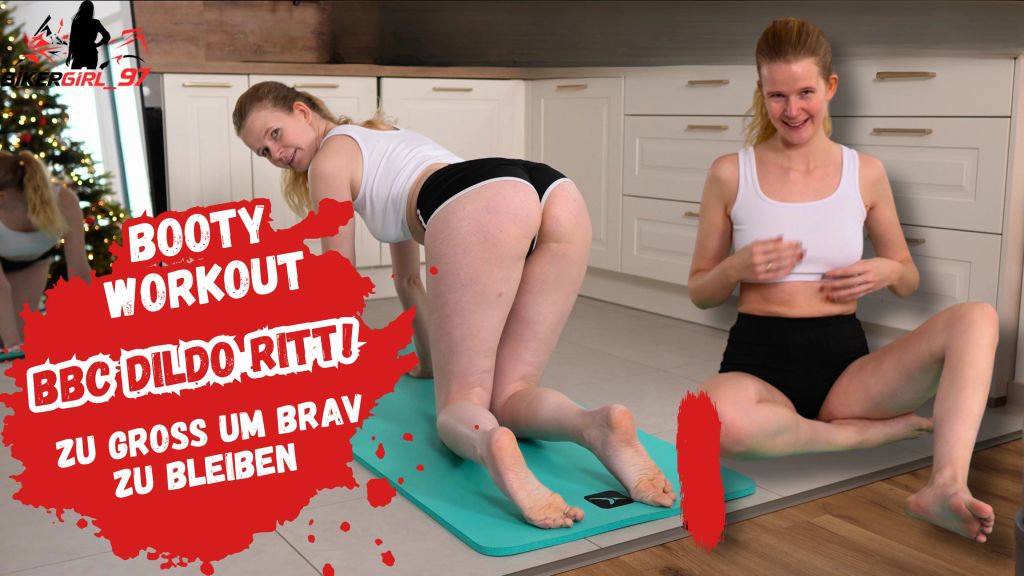 Bikergirl´s Booty Special Workout mit BBC Dildo! Bikergirl´s Booty Special Workout mit BBC Dildo!
