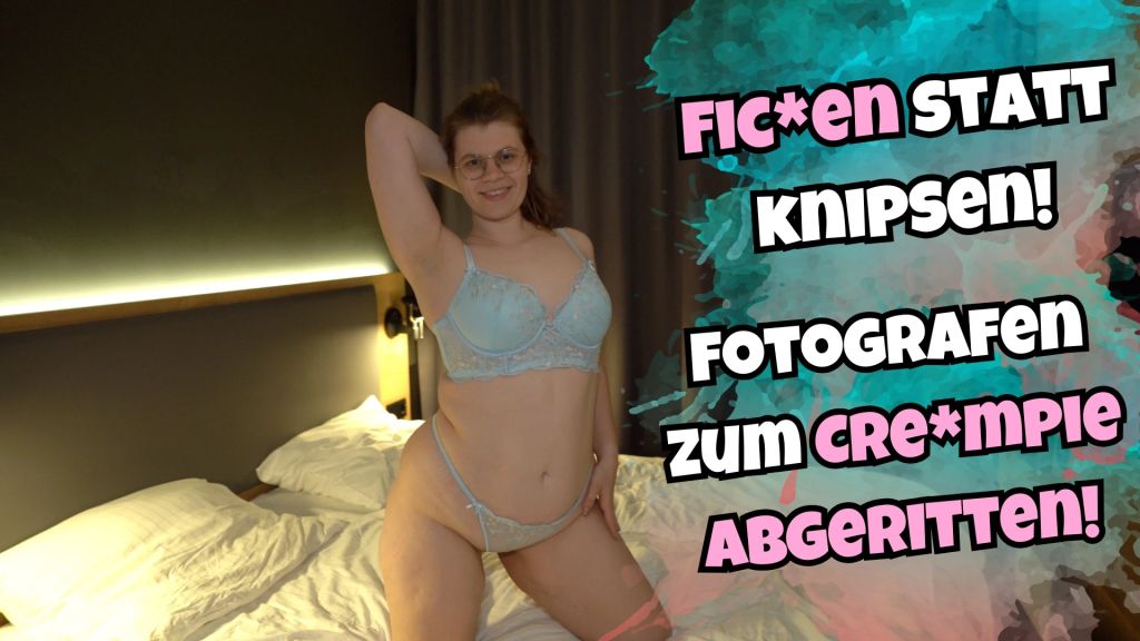 Ficken statt knipsen! Fotografen zum Creampie abgeritten! Ficken statt knipsen! Fotografen zum Creampie abgeritten!