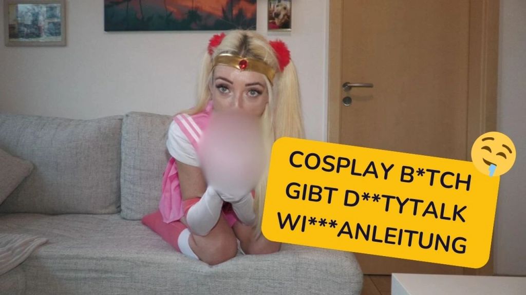 Cosplay Bitch gibt Dirtytalk Wichsanleitung Cosplay Bitch gibt Dirtytalk Wichsanleitung