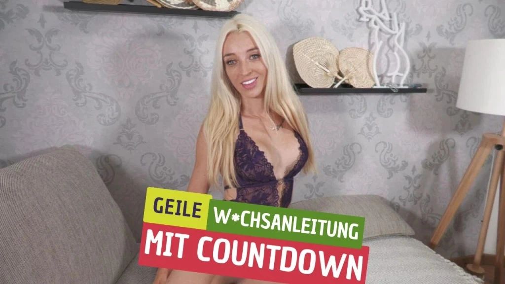 Geile Wichsanleitung mit Countdown Geile Wichsanleitung mit Countdown