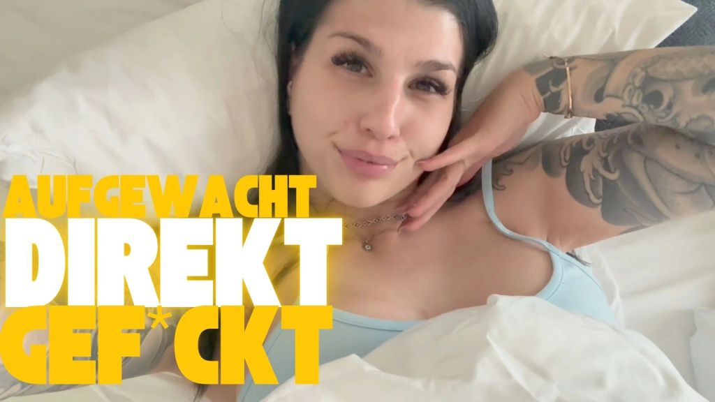 Aufgewacht und direkt Fickbereit! Aufgewacht und direkt Fickbereit!