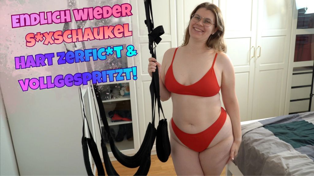 Endlich wieder Sexschaukel! Hart zerfickt und vollgespritzt! Endlich wieder Sexschaukel! Hart zerfickt und vollgespritzt!