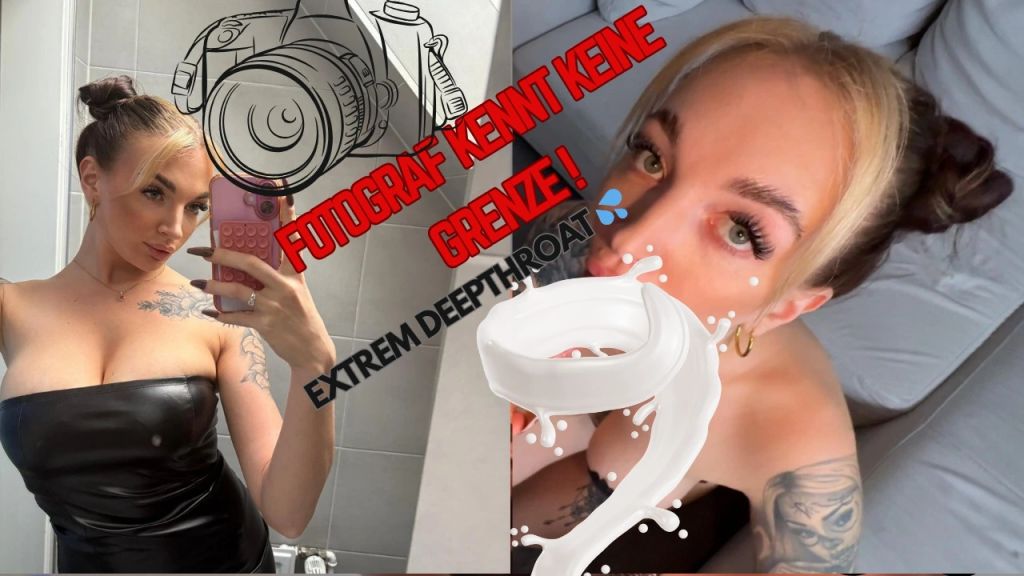 Fotograf kennt keine Grenze ! Extrem Deepthroat 💦 Fotograf kennt keine Grenze ! Extrem Deepthroat 💦